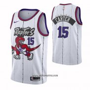 Camiseta Toronto Raptors Vince Carter #15 Classic Edition Blanco