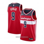 Camiseta Washington Wizards Deni Avdija #9 Icon 2020-21 Rojo