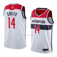 Camiseta Washington Wizards Jason Smith #14 Association 2018 Blanco