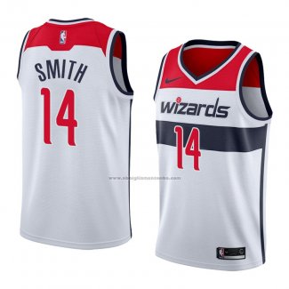 Camiseta Washington Wizards Jason Smith #14 Association 2018 Blanco