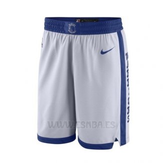 Pantalone Golden State Warriors 2017-18 Blanco