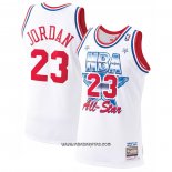 Camiseta All Star 1991 Michael Jordan #23 Blanco