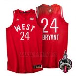 Camiseta All Star 2016 Kobe Bryant #24 Rojo