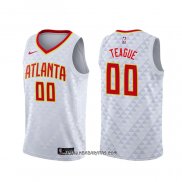 Camiseta Atlanta Hawks Jeff Teague #00 Association 2020-21 Blanco