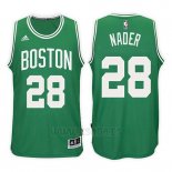 Camiseta Boston Celtics Abdel Nader #28 Road Kelly 2017-18 Verde