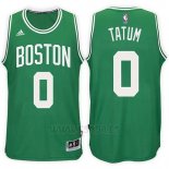 Camiseta Boston Celtics Jayson Tatum #0 Verde3
