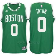 Camiseta Boston Celtics Jayson Tatum #0 Verde3