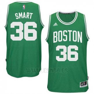 Camiseta Boston Celtics Marcus Smart #36 Verde