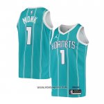 Camiseta Charlotte Hornets Malik Monk #1 Icon 2020-21 Verde