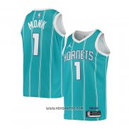 Camiseta Charlotte Hornets Malik Monk #1 Icon 2020-21 Verde