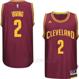 Camiseta Cleveland Cavaliers Kyrie Irving #2 Rojo