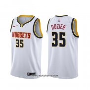 Camiseta Denver Nuggets P.j. Dozier #35 Association Blanco