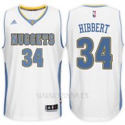 Camiseta Denver Nuggets Roy Hibbert #34 Blanco