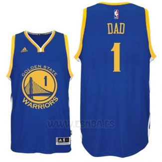 Camiseta Dia del Padre Golden State Warriors DAD #1 Azul