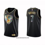 Camiseta Golden Edition Brooklyn Nets Kevin Durant #7 2021-22 Negro