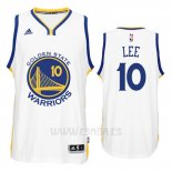 Camiseta Golden State Warriors David Lee #10 Blanco