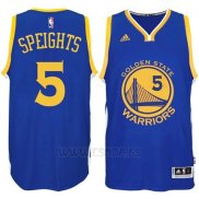 Camiseta Golden State Warriors Marreese Speights #5 Azul