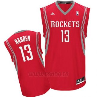 Camiseta Houston Rockets James Harden #13 Rojo