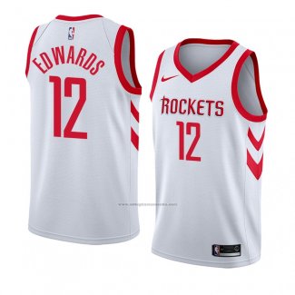 Camiseta Houston Rockets Vincent Edwards #12 Association 2018 Blanco