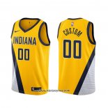 Camiseta Indiana Pacers Personalizada Statement 2019-20 Amarillo