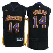 Camiseta Los Angeles Lakers Brandon Ingram #14 Negro