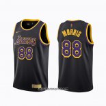 Camiseta Los Angeles Lakers Markieff Morris #88 Earned 2020-21 Negro