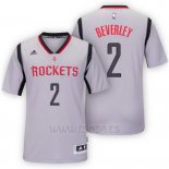 Camiseta Manga Corta Houston Rockets Patrick Beverley #2 Gris