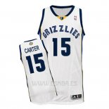 Camiseta Memphis Grizzlies Vince Carter #15 Blanco