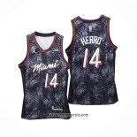 Camiseta Miami Heat Tyler Herro #14 Fashion Royalty Negro