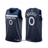 Camiseta Minnesota Timberwolves D'angelo Russell #0 Icon Azul