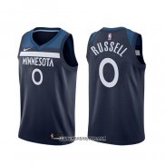 Camiseta Minnesota Timberwolves D'angelo Russell #0 Icon Azul