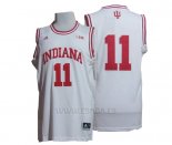 Camiseta NCAA Indiana Hoosiers Isiah Thomas #11 Blanco