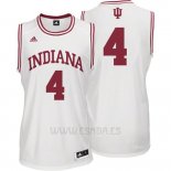 Camiseta NCAA Indiana Hoosiers Victor Oladipo #4 Blanco