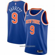 Camiseta New York Knicks RJ Barrett #9 Icon Azul