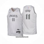 Camiseta Nino Dallas Mavericks Kyrie Irving #11 Ciudad 2024-25 Blanco