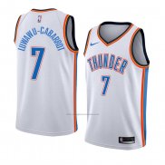 Camiseta Oklahoma City Thunderr Timothe Luwawu Cabarrot #7 Association 2018 Blanco