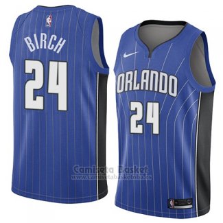 Camiseta Orlando Magic Khem Birch #24 Icon 2018 Azul