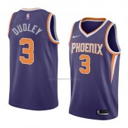 Camiseta Phoenix Suns Jarojo Dudley #3 Icon 2018 Violeta