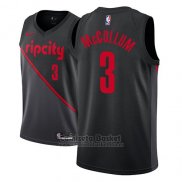 Camiseta Portland Trail Blazers C.j. McCollum #3 Swingman Association 2017-18 Blanco