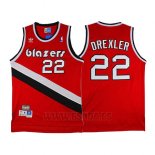 Camiseta Portland Trail Blazers Clyde Drexler #22 Retro Rojo