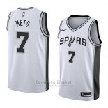 Camiseta San Antonio Spurs Chimezie Metu #7 Association 2018 Blanco