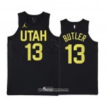 Camiseta Utah Jazz Jared Butler #13 Statement 2022-23 Negro