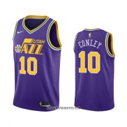 Camiseta Utah Jazz Mike Conley #23 Violeta