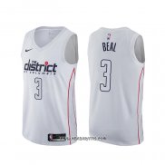 Camiseta Washington Wizards Bradley Beal #3 Ciudad Blanco