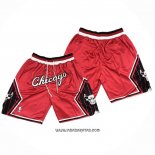 Pantalone Chicago Bulls Ciudad Just Don 2021-22 Rojo