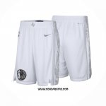 Pantalone Dallas Mavericks Ciudad 2024-25 Blanco