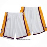 Pantalone Los Angeles Lakers Mitchell & Ness 2009-10 Blanco