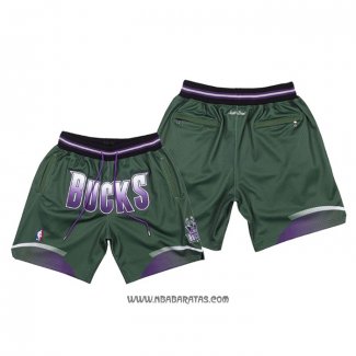 Pantalone Milwaukee Bucks Just Don Verde