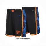 Pantalone Oklahoma City Thunder Ciudad 2024-25 Negro