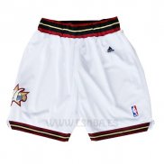 Pantalone Philadelphia 76ers Retro Blanco